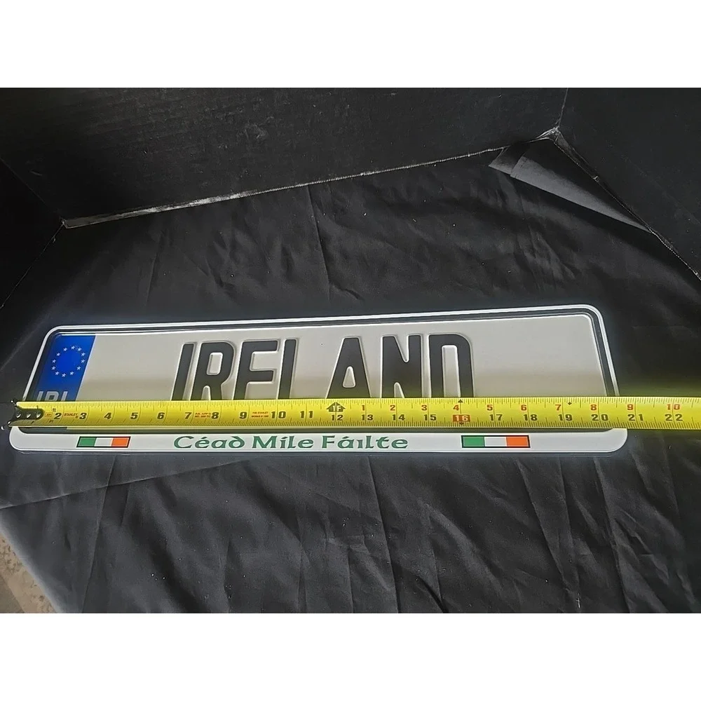 NIP Ireland Car Registration Plate - Indoor Outdoor Decoration - 20 3/4